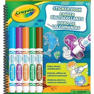 Crayola, LLC Repositionable Sticker Book
