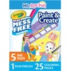 Crayola Color Wonder Paint & Create Set – Ms. Rachel, Mess-Free Painting Kit for Kids, 25 Coloring Pages, 5 Ink Pads & Paint Brush, Gift for Toddlers, Ages 3+