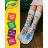 Crayola Color-In Socks – Novelty Coloring Socks for Boys & Girls – 4-10Y(Fairy Tale)