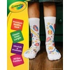 Crayola Color-In Socks – Novelty Coloring Socks for Boys & Girls – 4-10Y(Game Day)