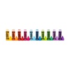 Crayola 10 Flavored Lip Balms | Razzmatazz, Mango Tango, Laser Lemon, Electric Lime, Granny Smith Apple, Sky Blue, Cerulean, Sugar Plum, Violet, Jazzberry Jam | Cruelty Free