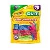 GUM Crayola Kids Floss Pick with Fluoride, Grape Flavor, 75 Count (6 Pack)(75 Count)