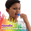 GUM Crayola Kids Floss Pick with Fluoride, Grape Flavor, 75 Count (6 Pack)(75 Count (Pack of 6))