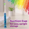 GUM Crayola Timer Light Kids Soft Toothbrush, Ages 3+, 1 Count(1 Count (Pack of 1))