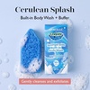 Spongelle Cerulean Splash Body Buffer | Crayola