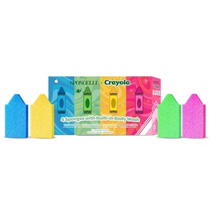 Spongelle Crayola Body Wash Infused Buffer Gift Set