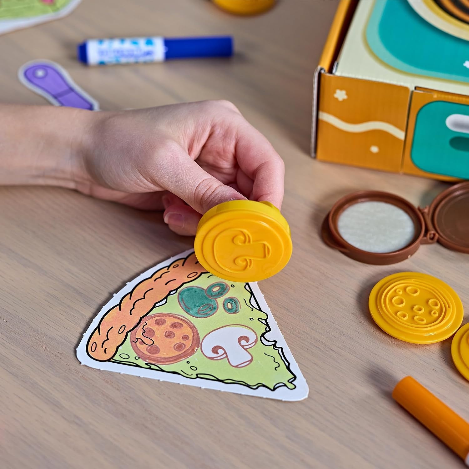 image:imageCrayola Color Wonder Scented Kitchen Playset Toddler Mess Free Coloring