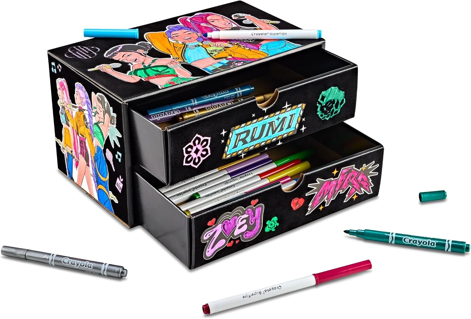 image:imageCrayola KPop Flocked Deco Drawers