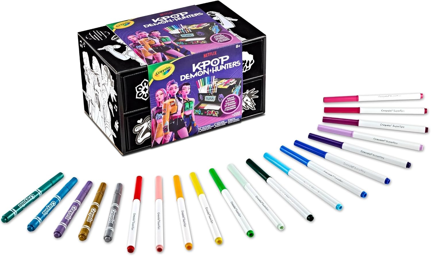 image:imageCrayola KPop Flocked Deco Drawers