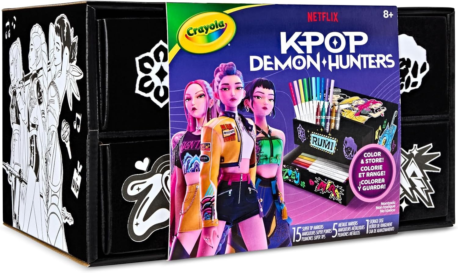 image:imageCrayola KPop Flocked Deco Drawers