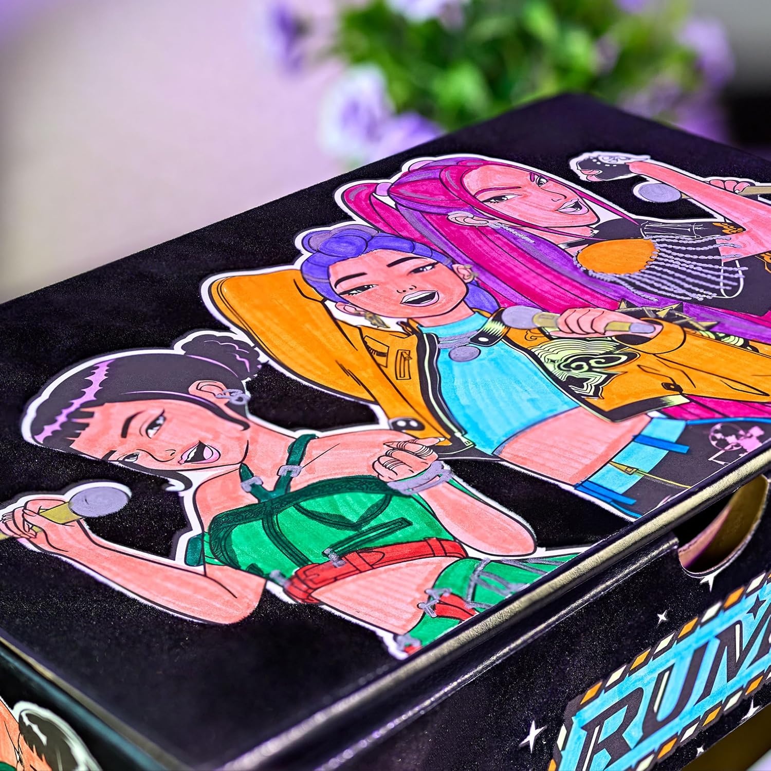 image:imageCrayola KPop Flocked Deco Drawers