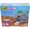 Crayola Scribble Scrubbies Color Blast, Jumbo Elephant Toy, Spray Art Kit