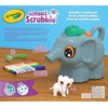 Crayola Scribble Scrubbies Color Blast, Jumbo Elephant Toy, Spray Art Kit