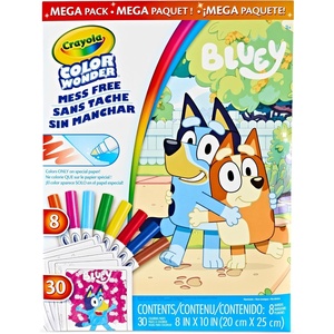 Crayola Color Wonder Bluey Mega Foldalope