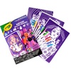 Crayola K-Pop Demon Hunters Fuzzy Coloring Pages and Stickers Bundle